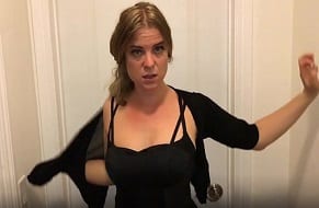 Madura follando con su hijastro en su lencería de nylon
