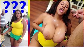 Carolina de Culioneros con las tetas llenas de corrida