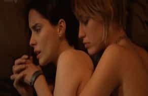 Laura Fraser desnuda en una escena lésbica