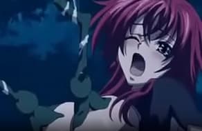 Rias Gremory desnuda y follando como una guarra en esta escena hardcore